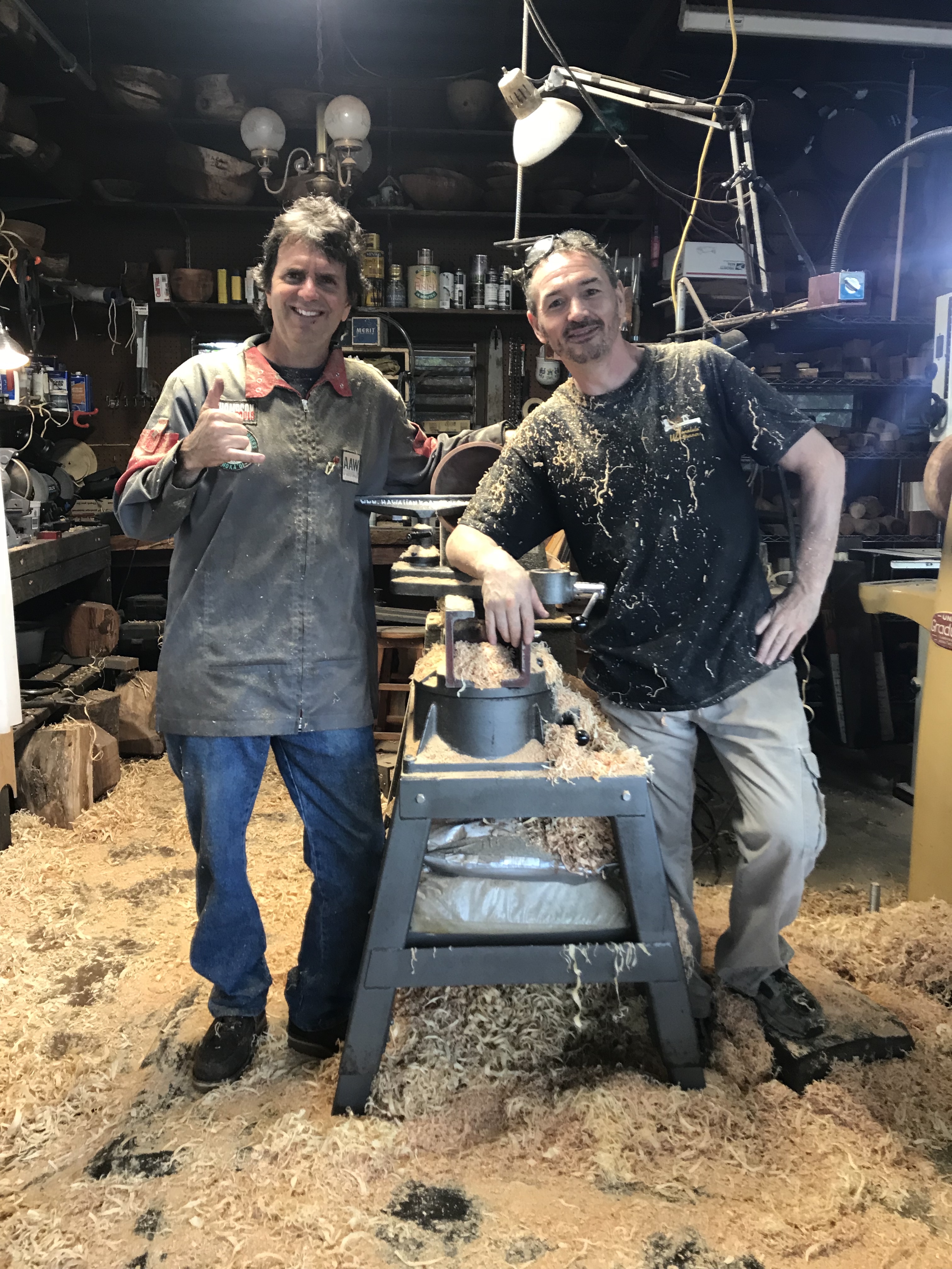 Stuart Peter Batty and I.   Stuart Peter Batty and I.