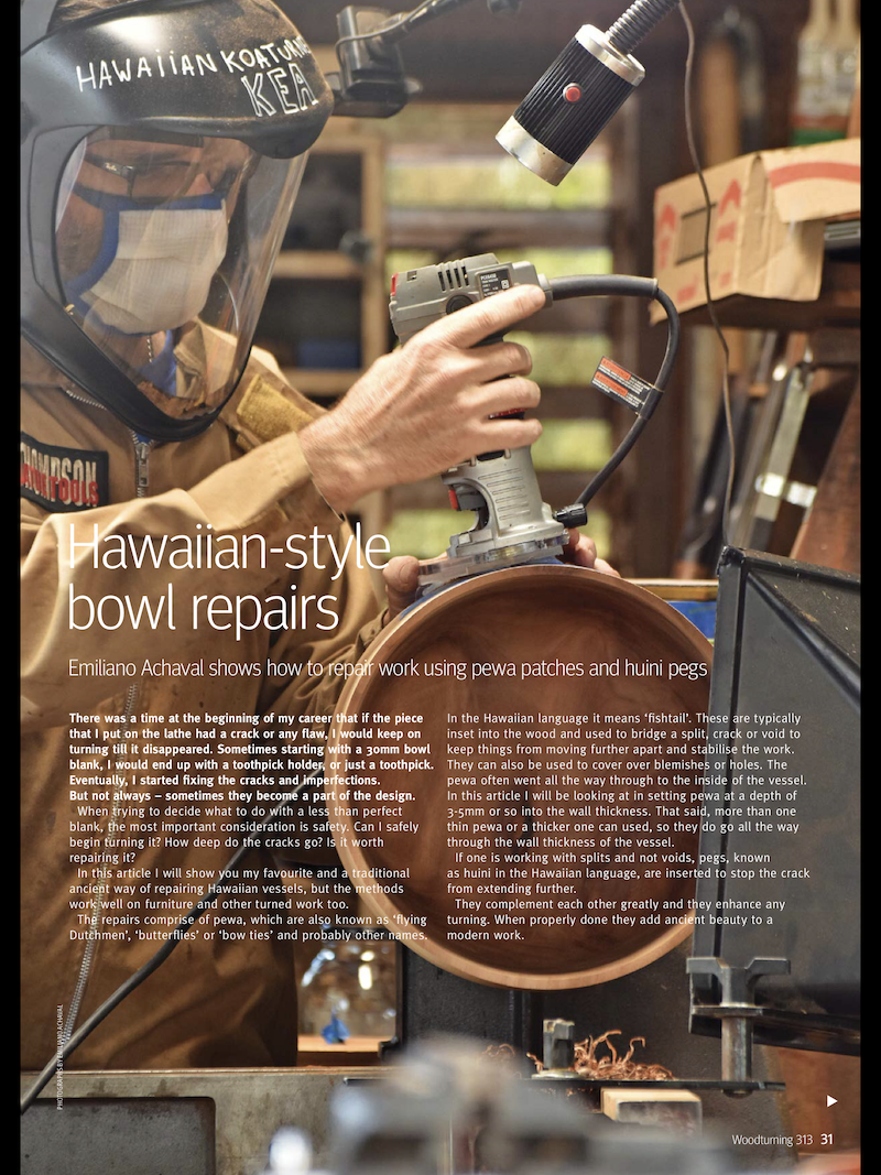 Hawaiian Bowl Repairs Article   Hawaiian Bowl Repairs Article