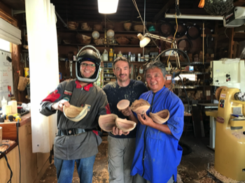 What a great week with Stuart! Wayne Omura on the right. 