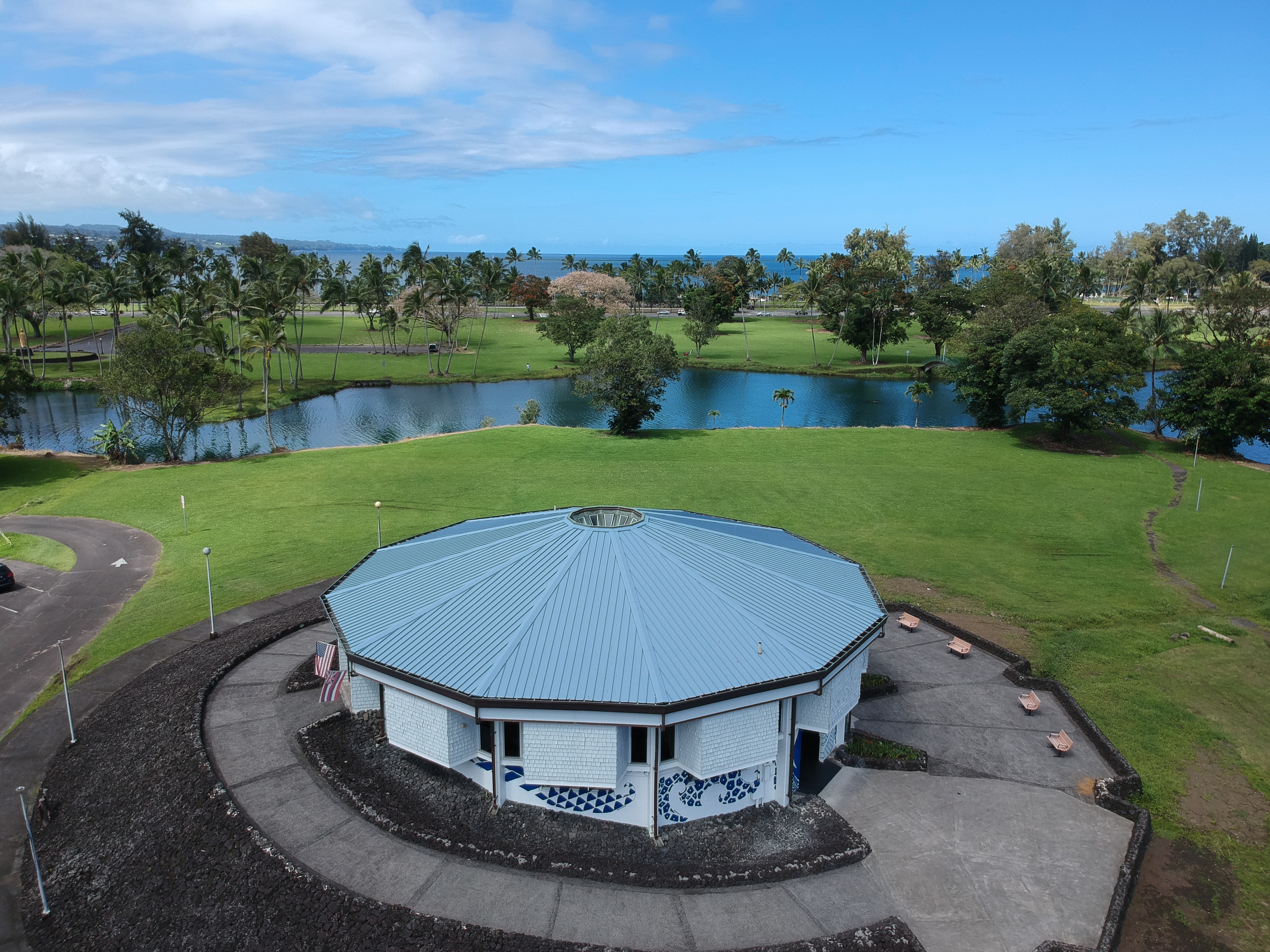  An aerial view of Wailoa 