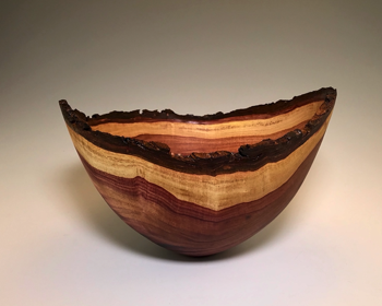  Maui Milo Natural Edge Bowl 